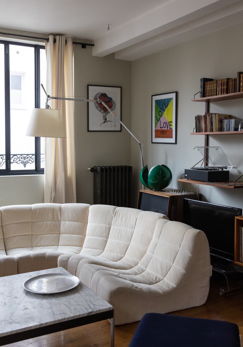 MidCentury Furniture Dealer's Paris Apartment Apartment Therapy